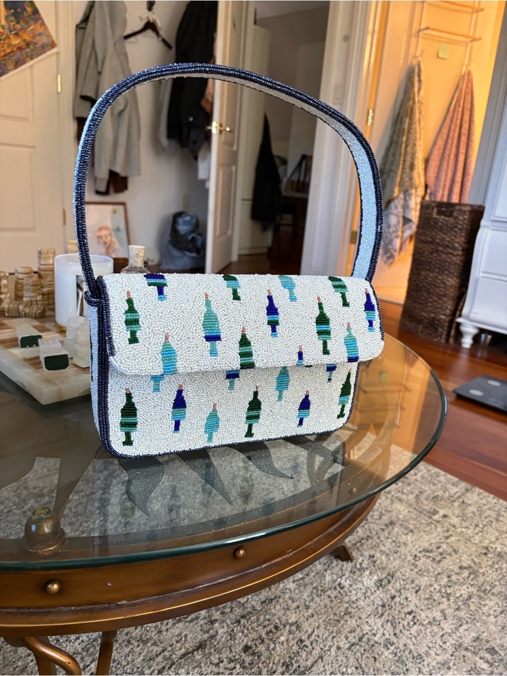 Nell/ Moyna Beaded Handbag